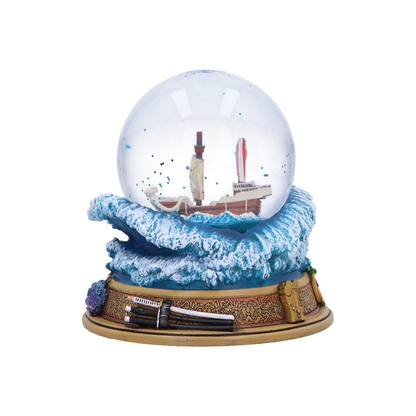 One Piece Going Merry Ship Snow Globe