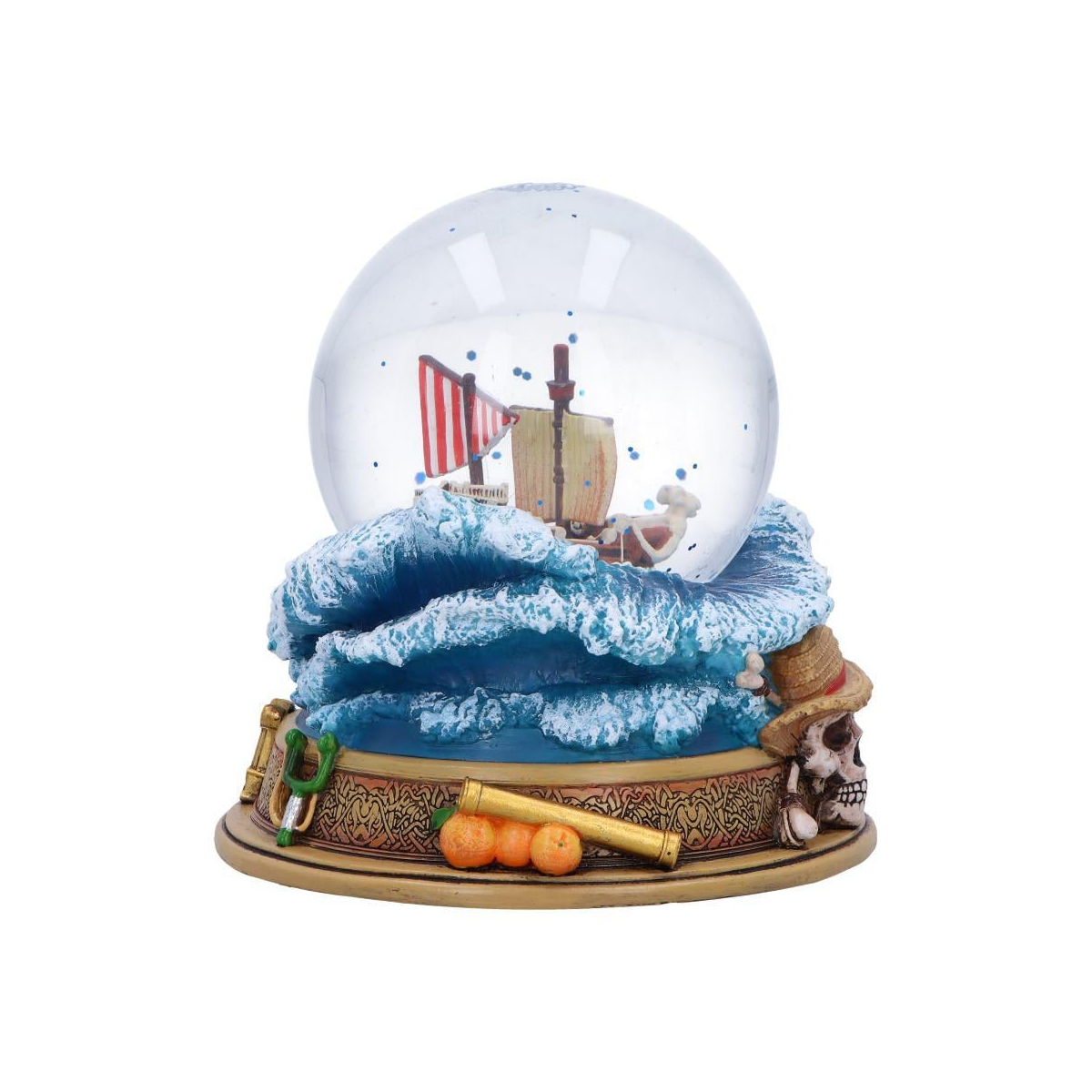 One Piece Going Merry Ship Snow Globe