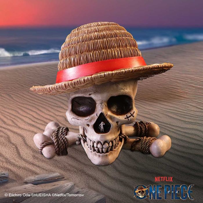 One Piece Luffy Jolly Roger Trinket Jewelry Box