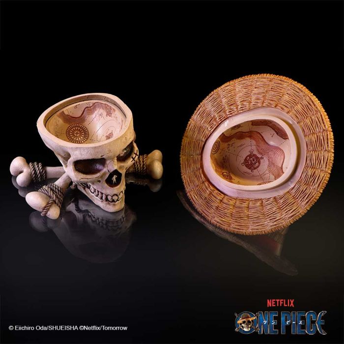 One Piece Luffy Jolly Roger Trinket Jewelry Box