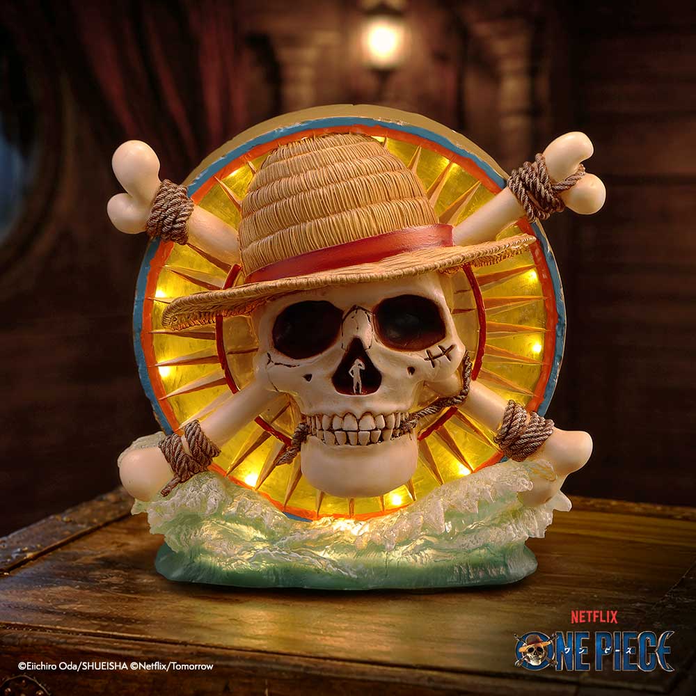One Piece Luffy Jolly Roger LED Lamp 20.2cm – Heroic Fandoms