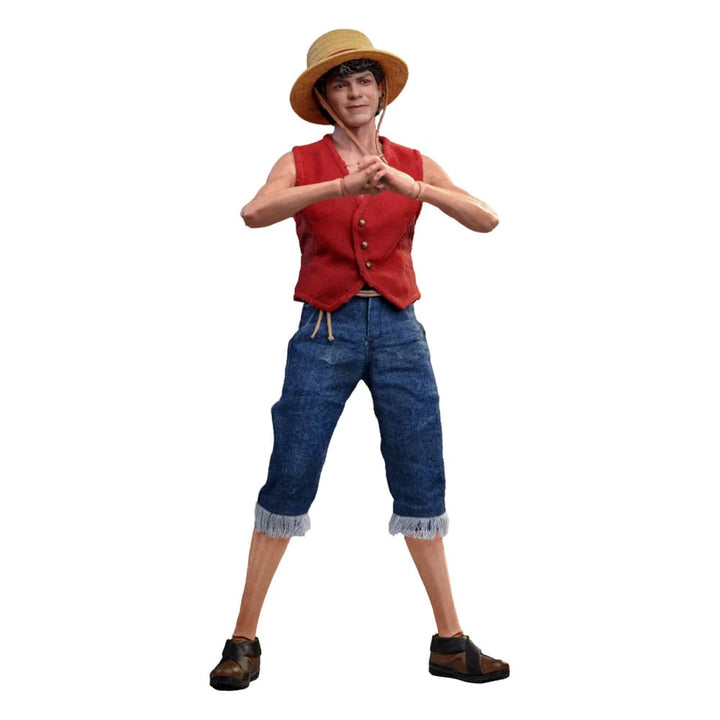 One Piece Monkey D Luffy Sixth Scale Figure by Hot Toys Netflix Version