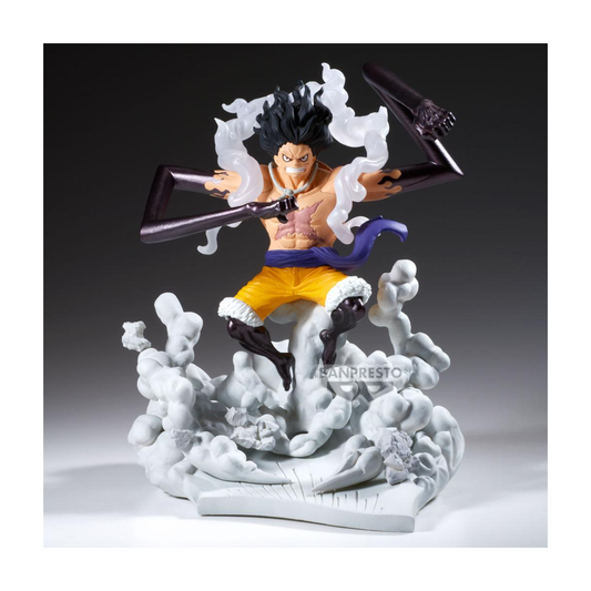 One Piece Senkozekkei Monkey D. Luffy Gear 4 Figure