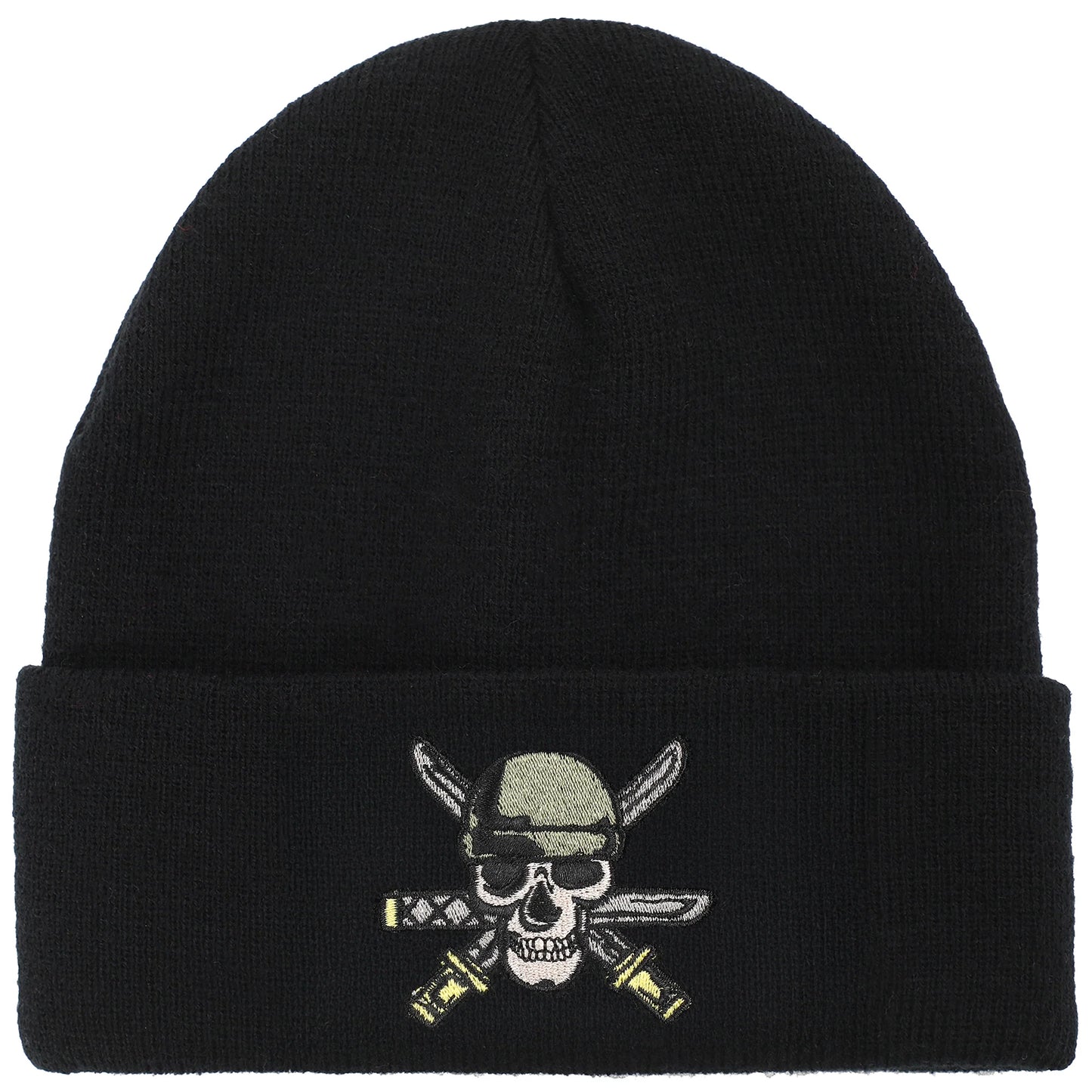 One Piece Zoro Jolly Roger Cuff Beanie Hat