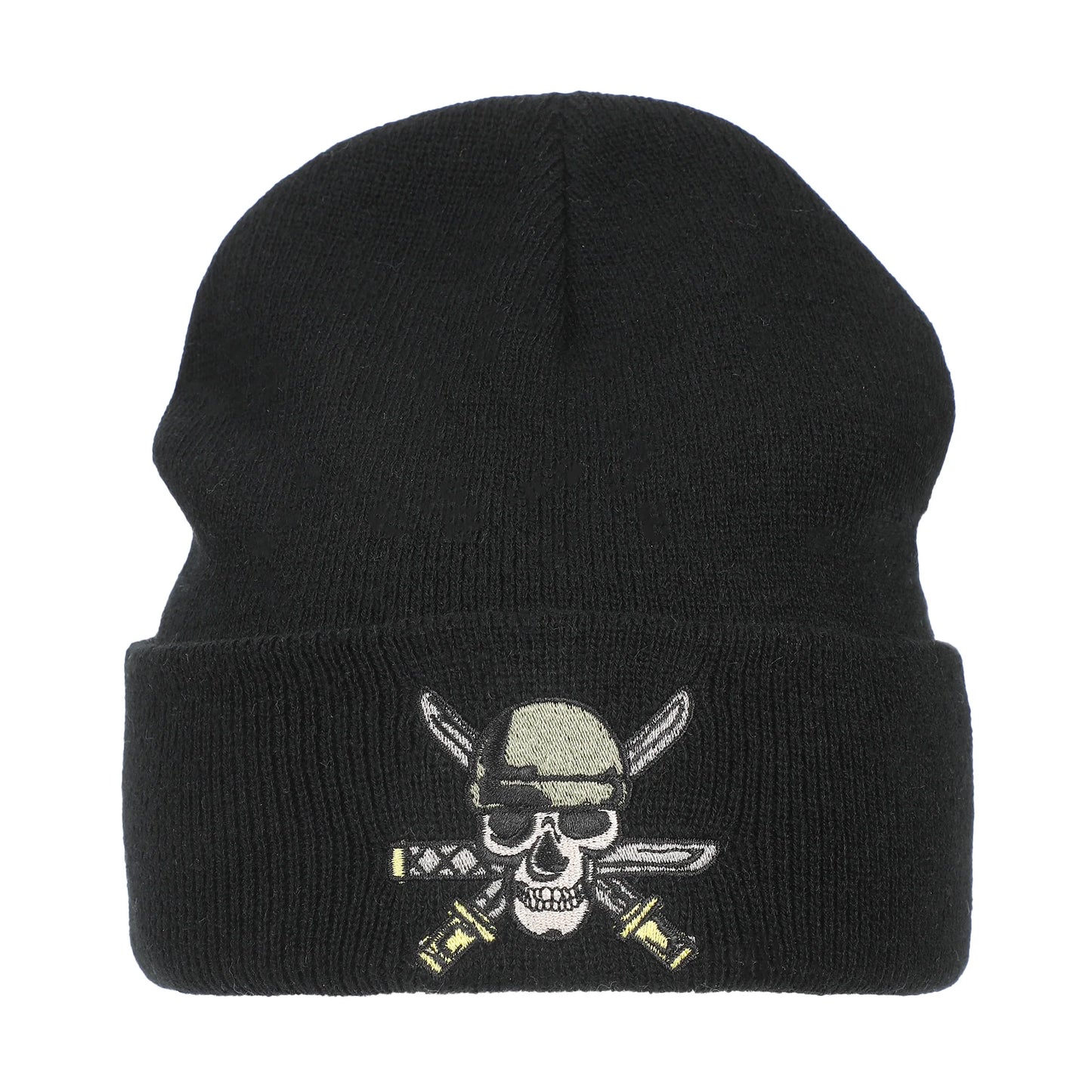 One Piece Zoro Jolly Roger Cuff Beanie Hat