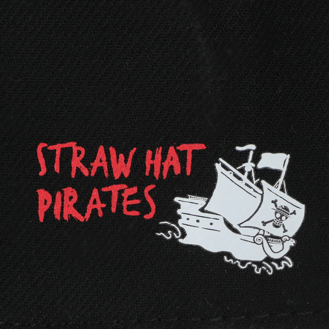 One Piece Straw Hat Pirates Compass Snapback Hat