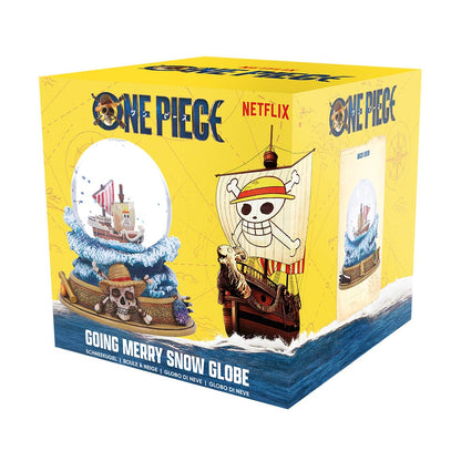 One Piece Going Merry Ship Snow Globe