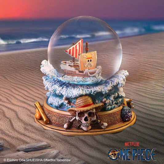One Piece Going Merry Ship Snow Globe