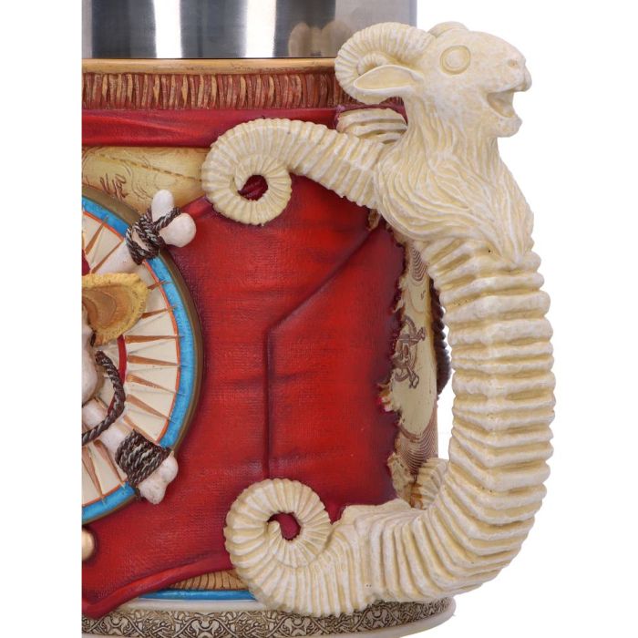 One Piece Luffy Straw Hat Pirates Sculpted Tankard