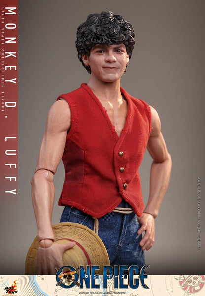 One Piece Monkey D Luffy Sixth Scale Figure by Hot Toys Netflix Version