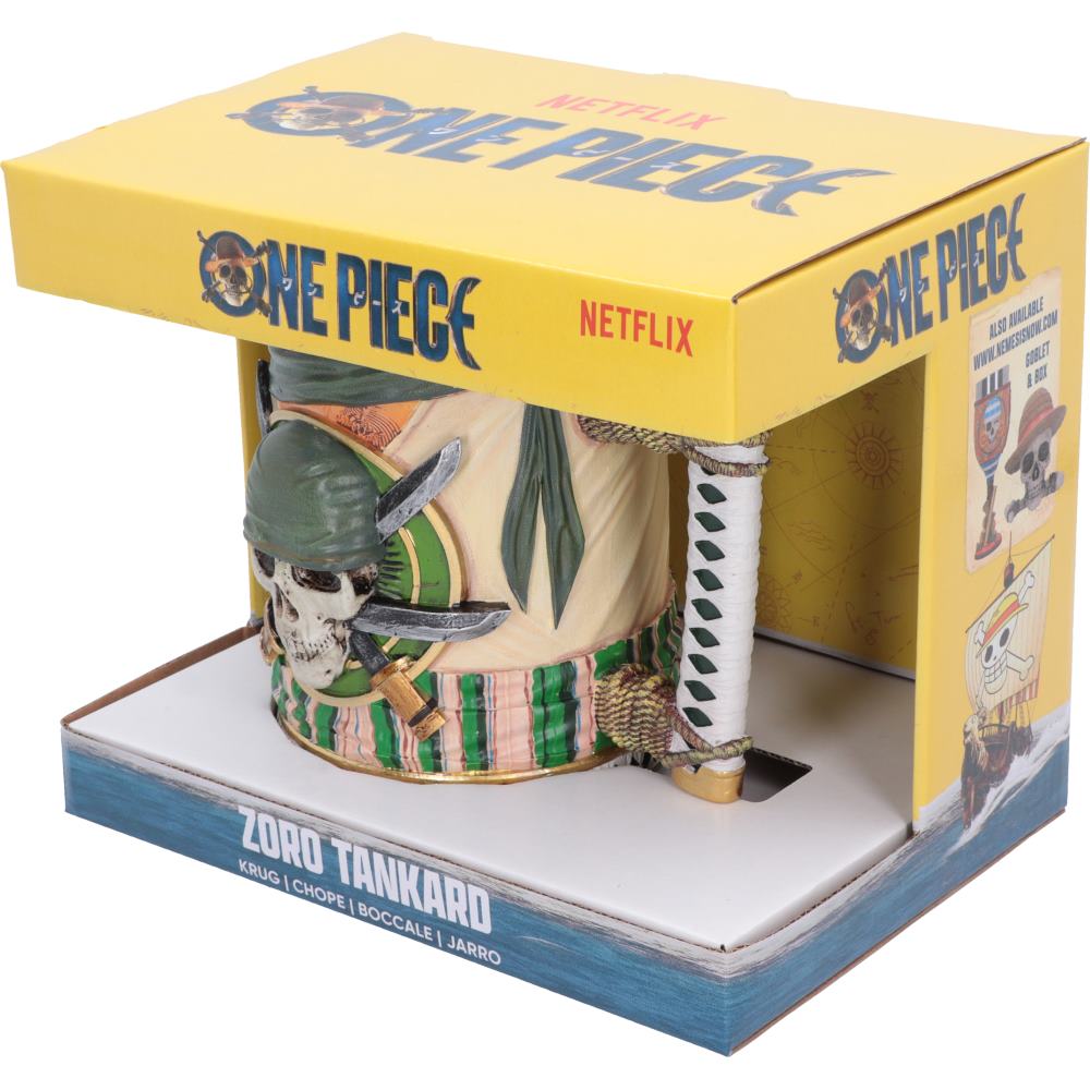 One Piece Zoro Tankard by Nemesis Now