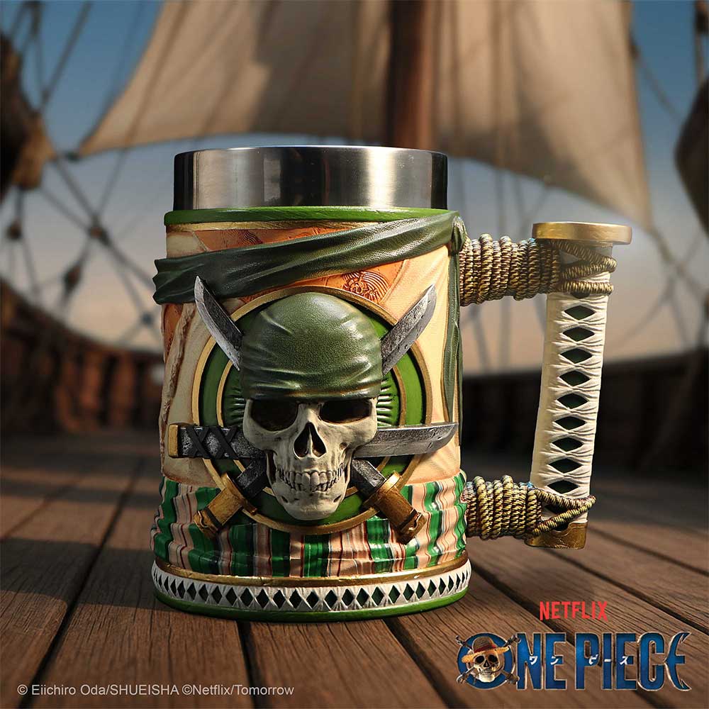 One Piece Zoro Tankard by Nemesis Now