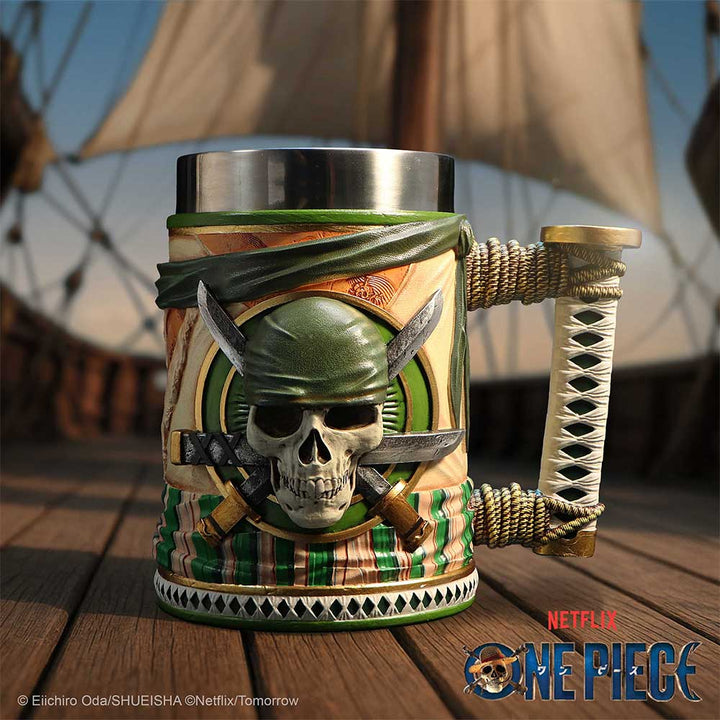 One Piece Zoro Tankard by Nemesis Now