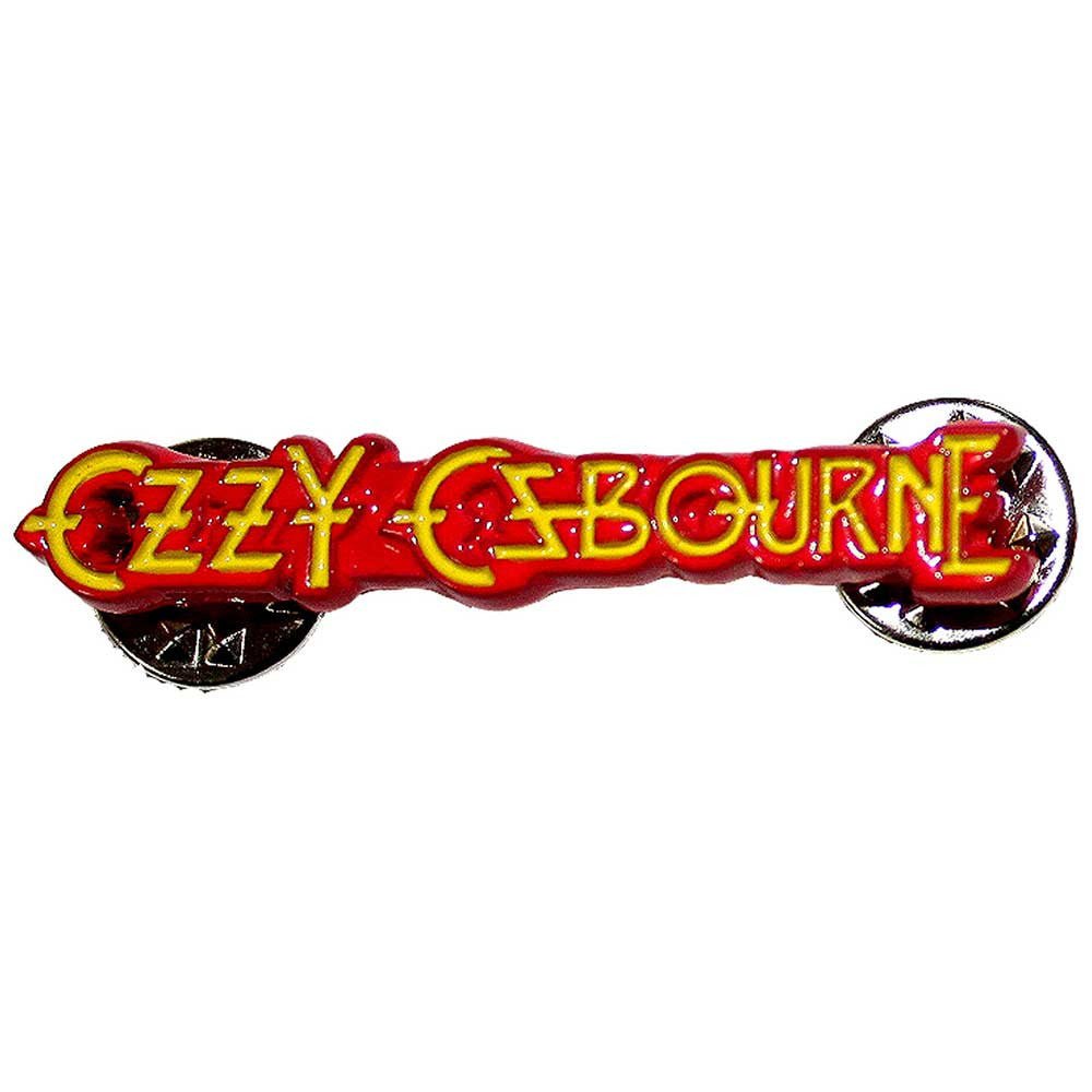 Ozzy Osbourne Logo Pin Badge