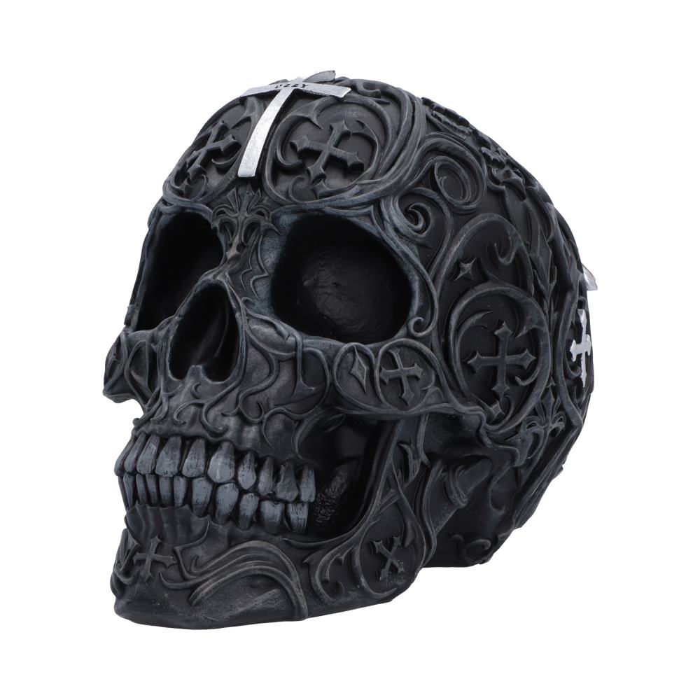 Ozzy Osbourne Prince of Darkness Skull Figurine