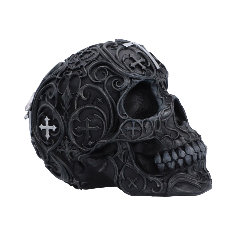 Ozzy Osbourne Prince of Darkness Skull Figurine