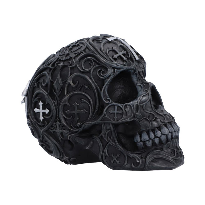 Ozzy Osbourne Prince of Darkness Skull Figurine