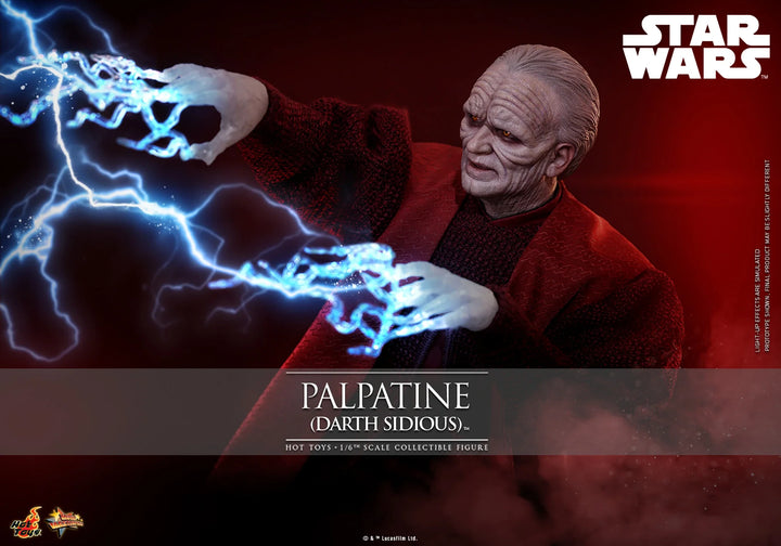 *Pre-Order* Star Wars Palpatine (Darth Sidious)™ Sixth Scale Figure by Hot Toys