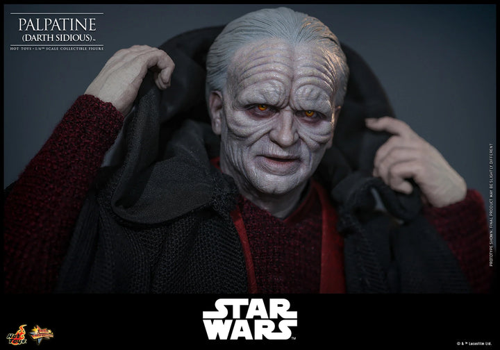*Pre-Order* Star Wars Palpatine (Darth Sidious)™ Sixth Scale Figure by Hot Toys