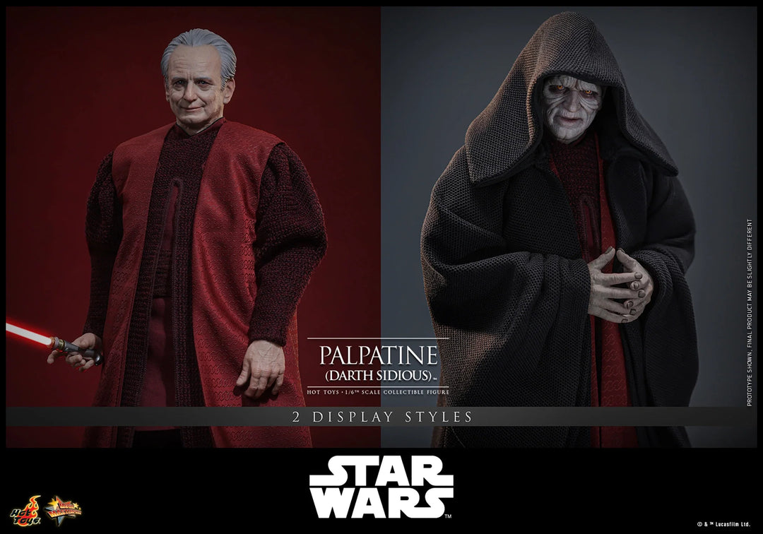 *Pre-Order* Star Wars Palpatine (Darth Sidious)™ Sixth Scale Figure by Hot Toys