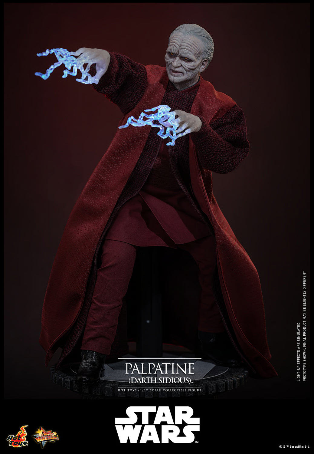 *Pre-Order* Star Wars Palpatine (Darth Sidious)™ Sixth Scale Figure by Hot Toys