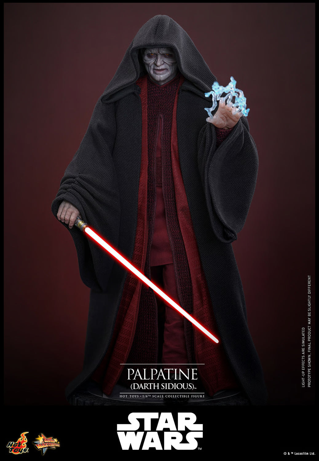 *Pre-Order* Star Wars Palpatine (Darth Sidious)™ Sixth Scale Figure by Hot Toys