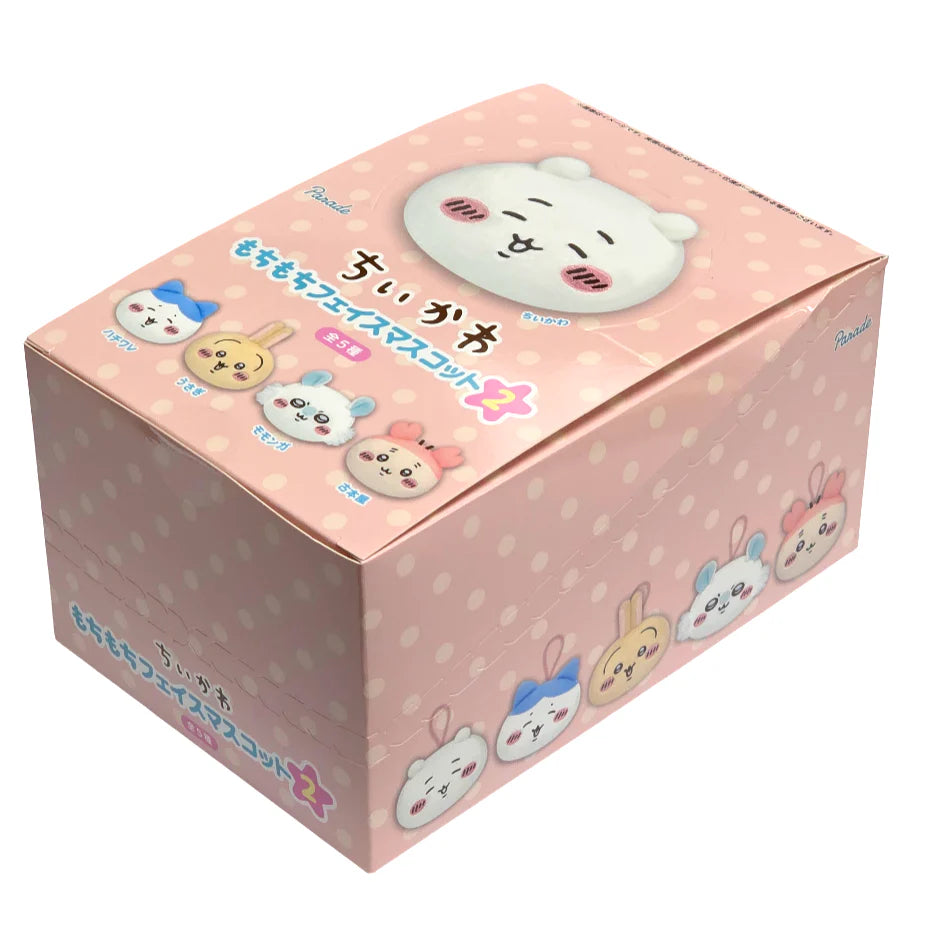 Parade Chiikawa Mochimochi Face 2 Ballchain Plush Blind Box Asst (Box of 6)