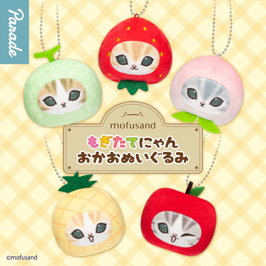 Parade Mofusand Fresh Fruit Face Plush Blind Box Asst (Box of 6)