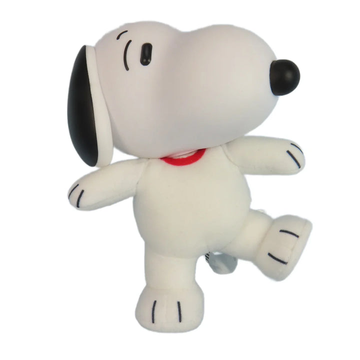 Peanuts Snoopy Figurekey 8-Inch Moveable Plush with Vinyl Head