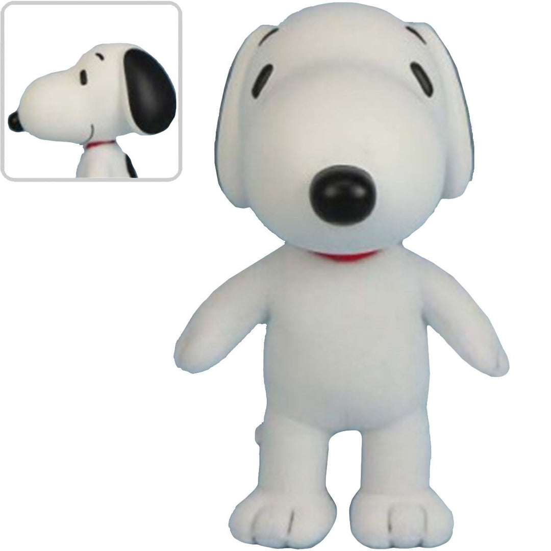 Peanuts Snoopy Figurekey 8-Inch Moveable Plush with Vinyl Head