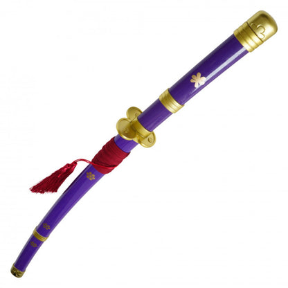 One Piece Zoro Pirate Swordsman’s Purple Katana w/ LED Blade – Anime-Inspired Replica