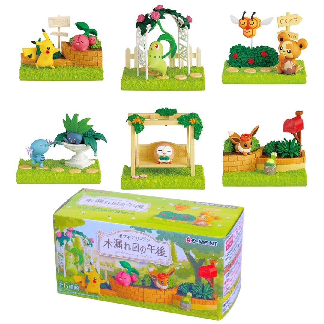 Pokemon: Re-ment Mini Figures (Cozy Afternoon) Blind Boxes Full-Set Case of 6