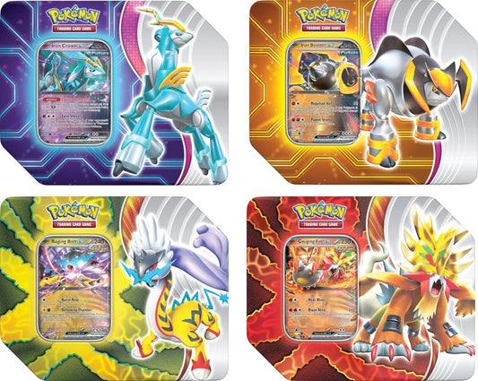 Pokemon Cards Sword & Shield Paradox Destinies Tin