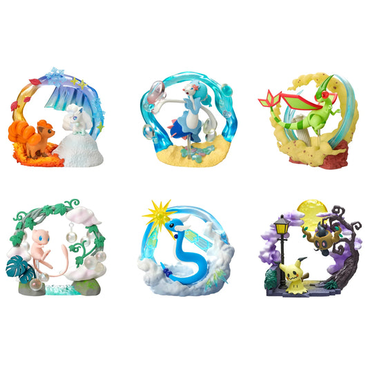 Pokemon Circular Diorama Collection 2 - A Sparkling Moment Blind Box Box of 6