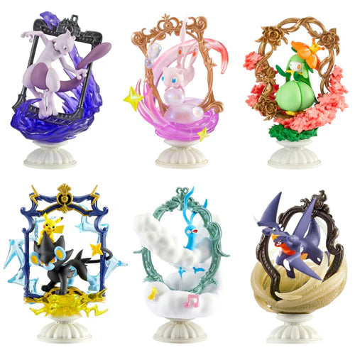 Pokemon Decorative Frame Collection 2 Beyond the Frame Blind Box (Box of 6)