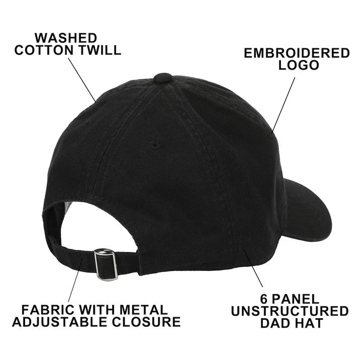 Pokemon Gengar Black Baseball Hat