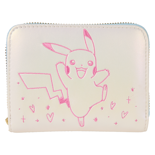Pokémon Iridescent Pikachu Zip Around Wallet by Loungefly
