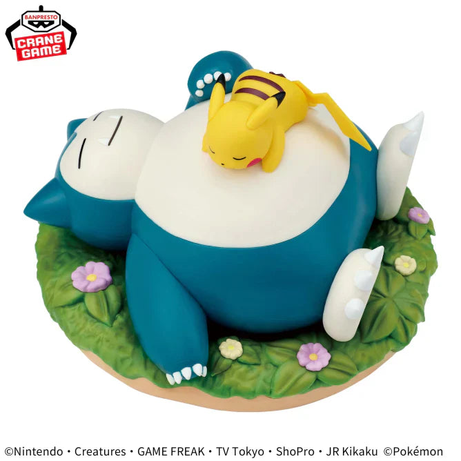 Pokemon Relax Time Pikachu & Snorlax Figure by Banpresto – Heroic Fandoms