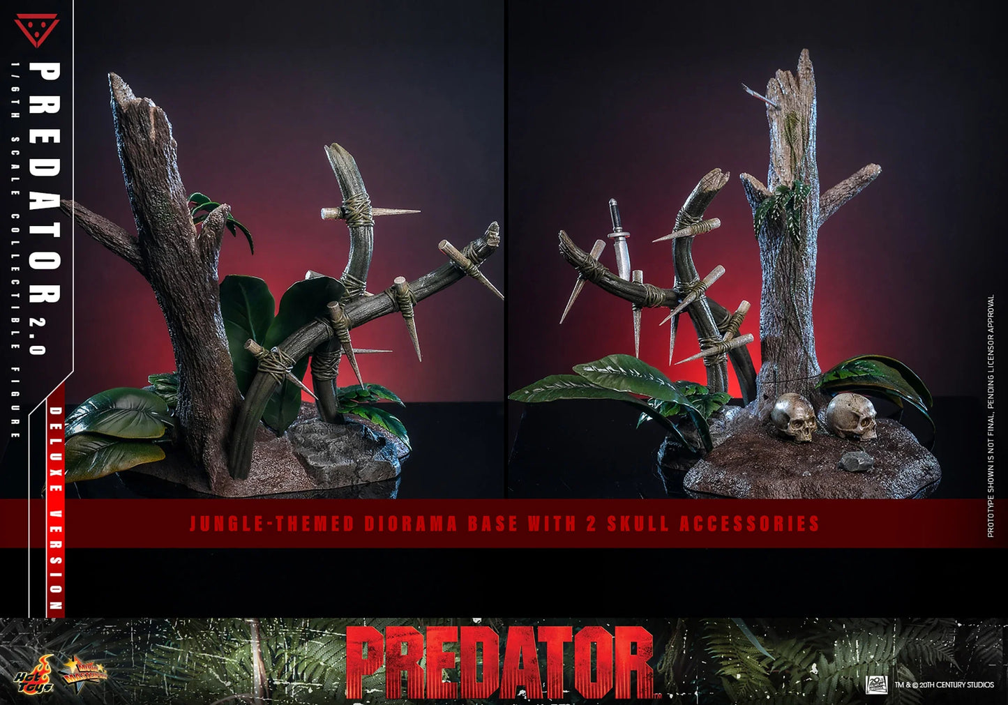 *Pre-Order* Predator (2.0) Deluxe Version Sixth Scale Figure by Hot Toys