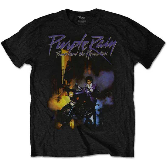 Prince Purple Rain Movie Album Cover Graphic T-Shirt