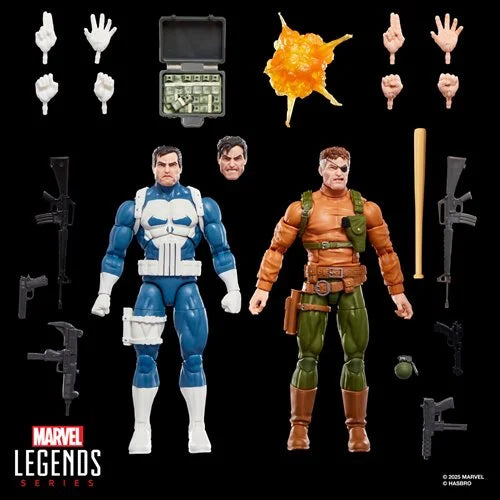 Marvel Legends Series Gamerverse Punisher and Nick Fury 2-Pack