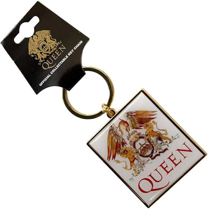 Queen Classic Crest Band Logo Keychain