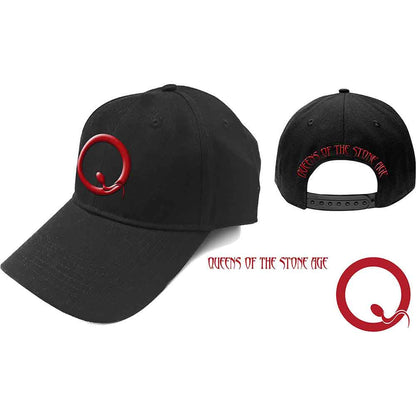 Queens Of The Stone Age Band Q Logo Baseball Cap