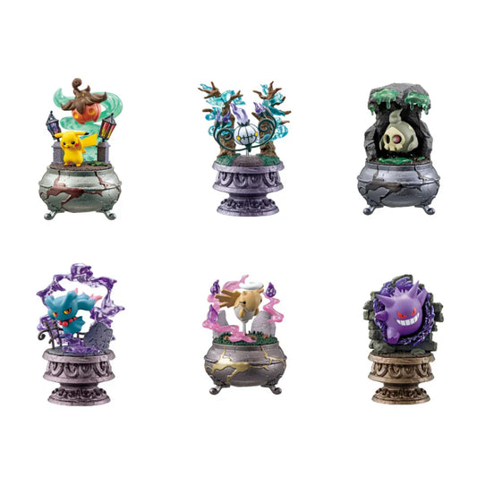 Pokemon Little Night Collection 2 Midnight Prank 6 Pack Gashapon by Re-Ment