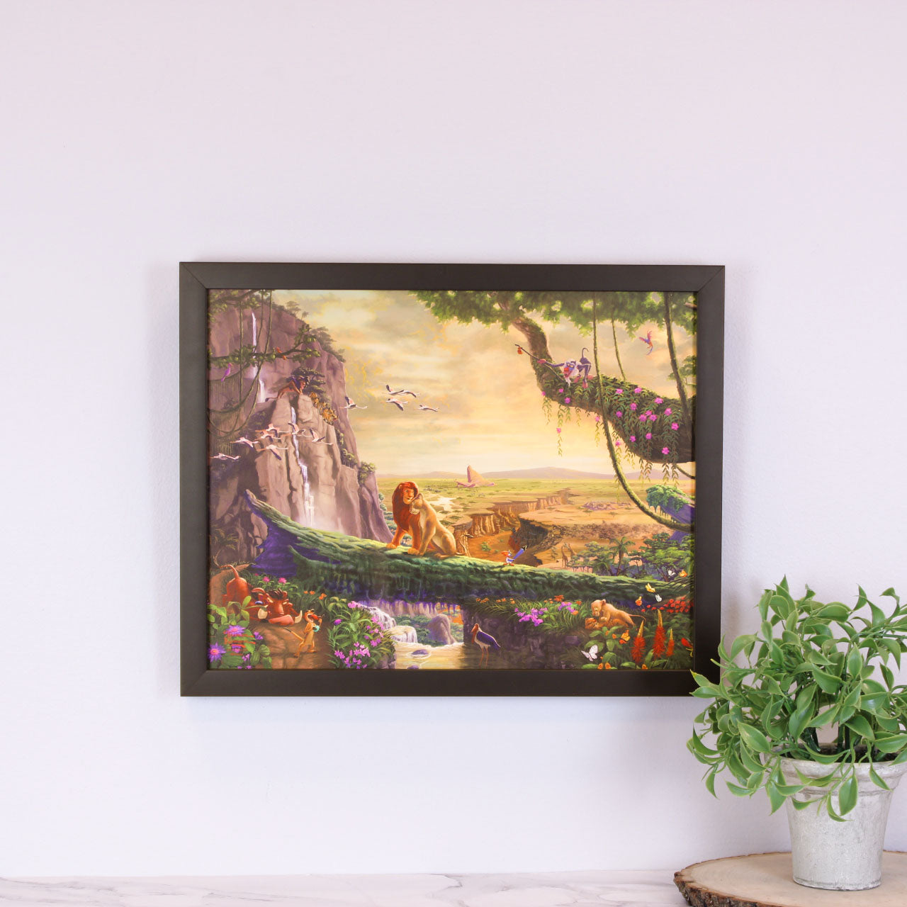 Return to Pride Rock (The Lion King) Disney Framed Art Print