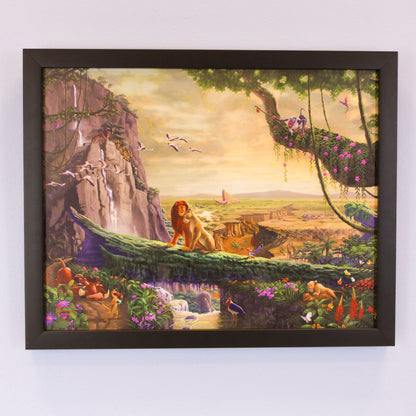 Return to Pride Rock (The Lion King) Disney Framed Art Print