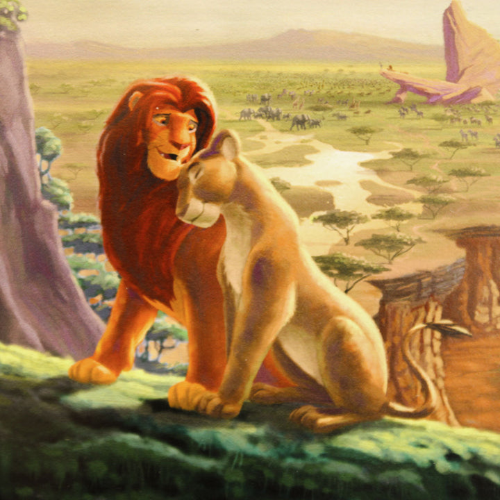 Return to Pride Rock (The Lion King) Disney Framed Art Print