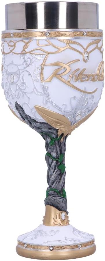 Lord of the Rings Rivendell Sculpted Resin Goblet