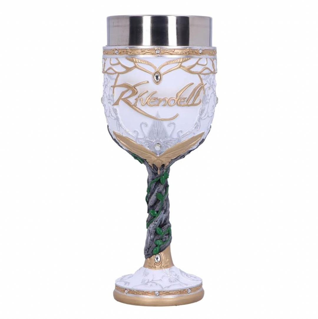 Lord of the Rings Rivendell Sculpted Resin Goblet