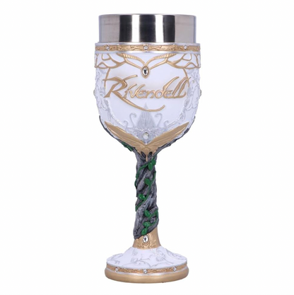 Lord of the Rings Rivendell Sculpted Resin Goblet